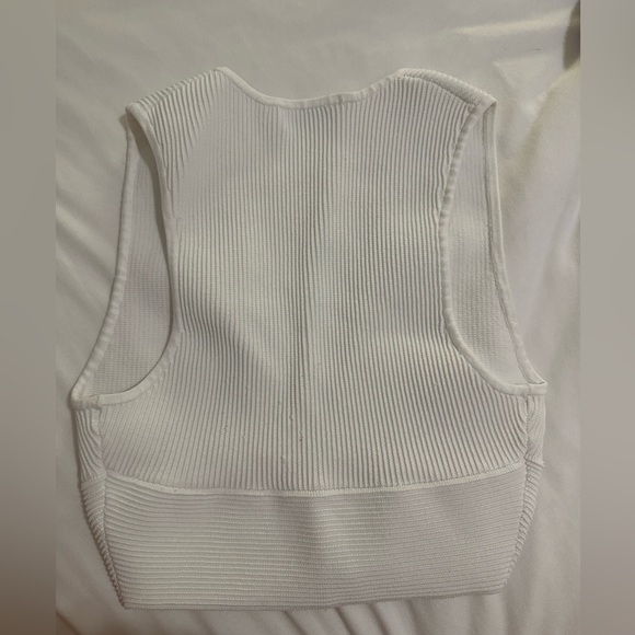 Sculpt knit deep V tank - Picture 4 of 4